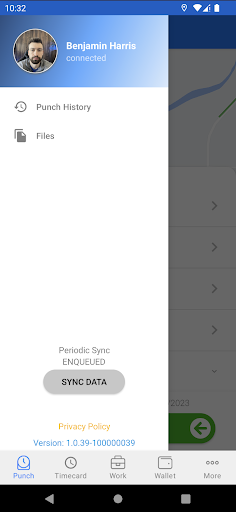 Android application Findd Engage screenshort