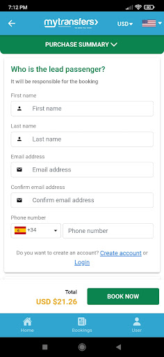 Mytransfers Screen 3