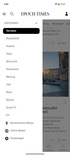 Epoch Times Deutsch screenshot 3