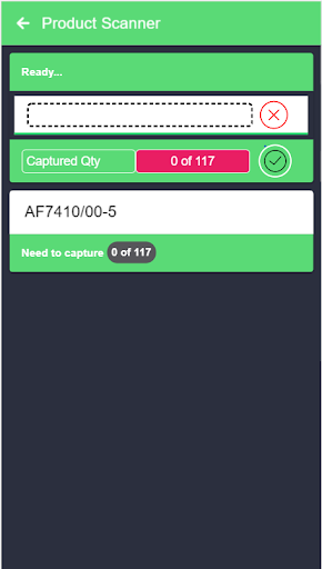 Entution Barcode Screen 3