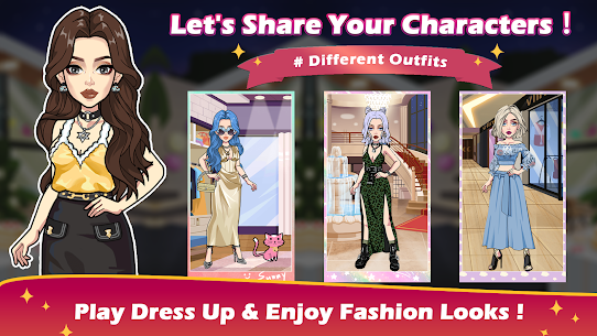Vlinder Story: Dress Up Games, Fashion Dolls Mod Apk 1.3.15 (All Clothing is Open) 8