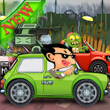 Road Mr-Bean Battle Zombies icon