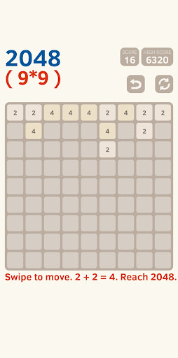 Endless 2048