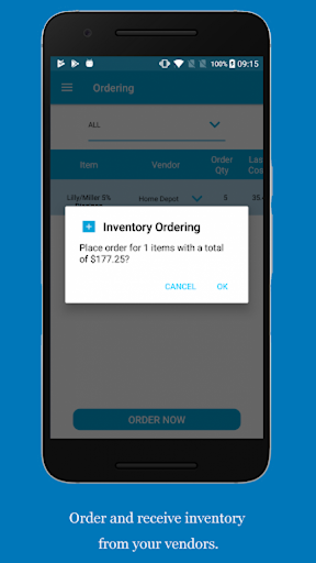 EZPEST Inventory Screen 3