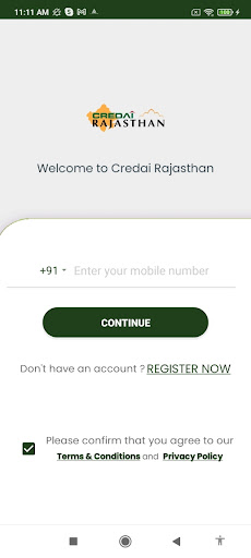 Credai Rajasthan Screen 2