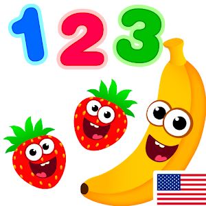 Funny Food 123! Kids Number Games for Toddlers