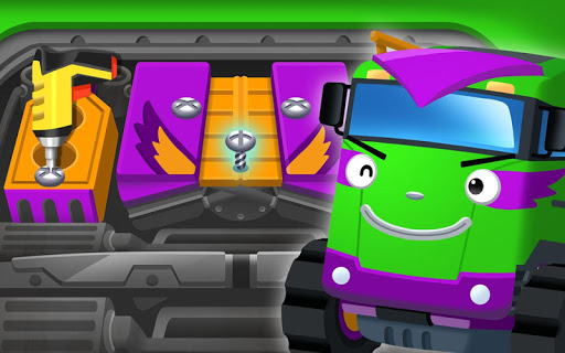 Screenshot of Tayo Monster Truck - Kids Game