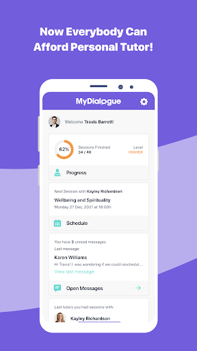 MyDialogue Screen 2
