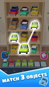 Triple Match 3D: Car Master
