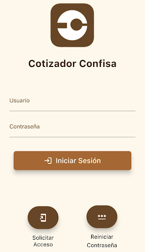 Android application CotizAPP screenshort