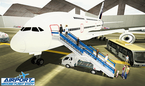 Airport Ground Flight Staff 3D