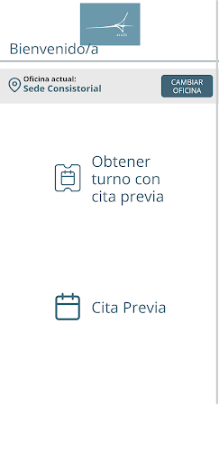 Android application Cita Previa OAR Avilés screenshort