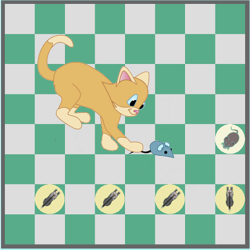 AO Cats and Mouse logo