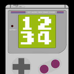 Icon image retro console watchface