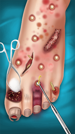 Game screenshot ASMR Salon: Foot Care Hospital mod apk