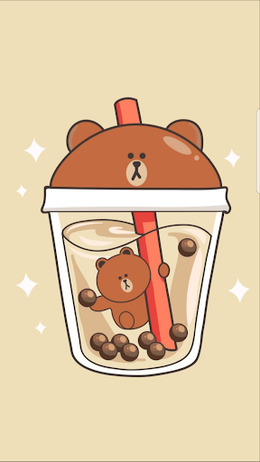 Boba Milk Tea wallpaper HD4K