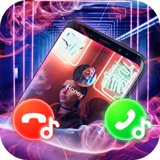 Colorful Theme Call Phone Scre logo