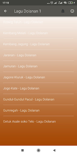 Lagu Dolanan Jawa Screen 3