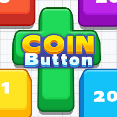 Coin Button:merge wood 2048