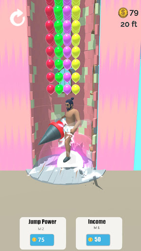 Android application Balloon Jump screenshort