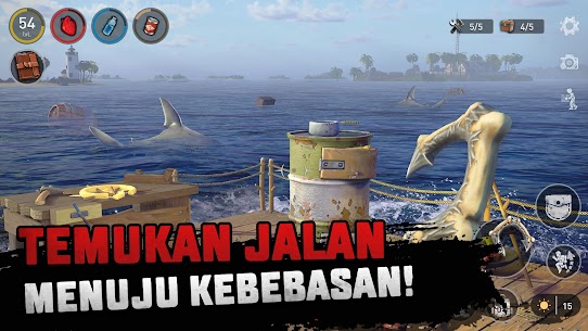 Unduh Raft Survival: Ocean Nomad APK v1.215.4 + MOD (Koin Tidak Terbatas) 4