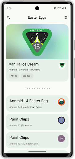 Easter Eggs Screen 2