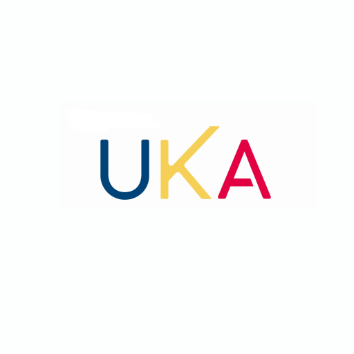 U K A logo