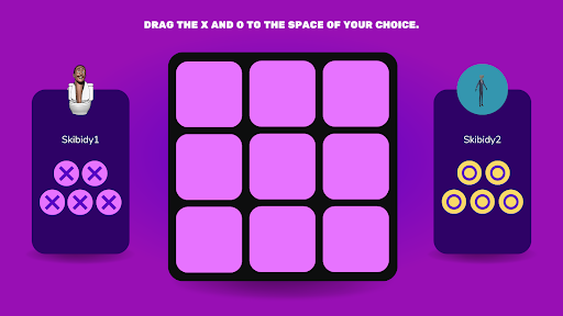 Tic Tac Toe :Skbidy Toilet Fun Screen 3