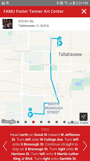Screenshot of Visit Tallahassee!