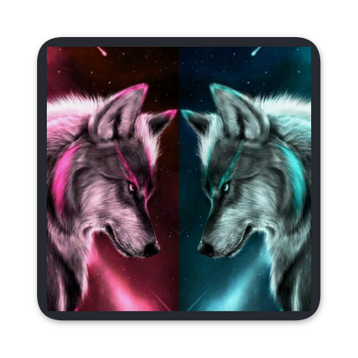 Cool Neon Wolf Wallpaper Download on Windows