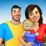 Cover Image of Tải xuống Virtual Super Mother Happy Busy Life Simulator 1.0.1 APK