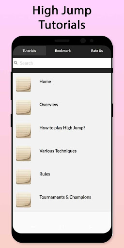 Android application Easy High Jump Tutorial screenshort