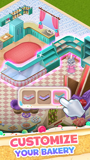 Sweet Escapes: Design a Bakery 7.3.575 Apk + Mod (Life/Gold/Star) poster-2