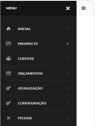 Android application Força de Vendas Rsys screenshort
