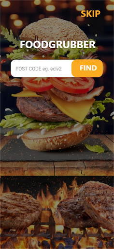 Android application Foodgrubber :Food Delivery screenshort
