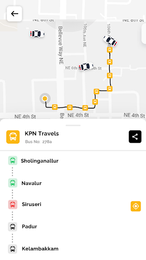 Spot - Tamilnadu Live Bus Tracker screenshot 17