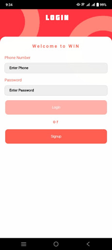Android application Win screenshort