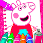 Peppo Piglet - Coloring Book
