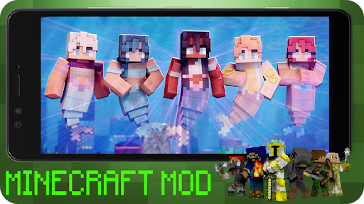 Marine and Mermaids Mod for Minecraft PE