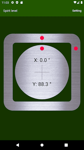 Spirit Level Screen 2