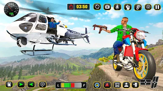 Police Helicopter Cop Chase 3D