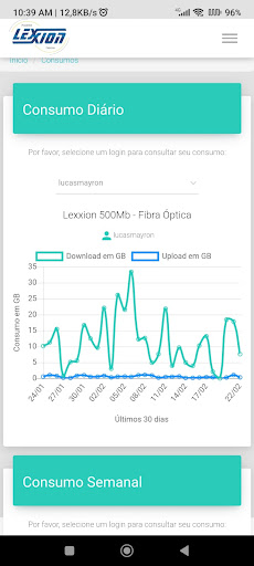 Lexxion - Assinantes Screen 3