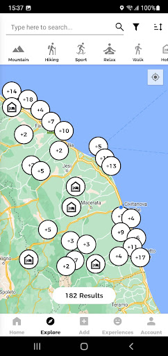 MyMarcheTravelling Screen 2