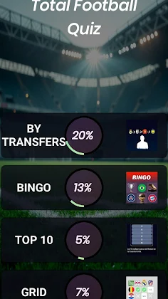 total football quiz - Screenshot 1