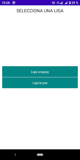 Android application Ligas Bolivia screenshort