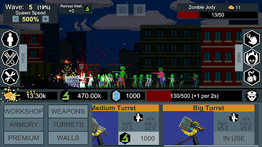 Idle Zombie Defender Screen 3