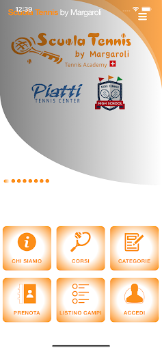 Android application Scuola Tennis By Margaroli screenshort