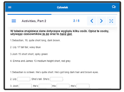 Angielski EXAMS Screen 3