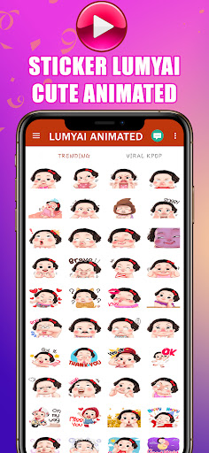 Animated Sticker Lumyai Cute