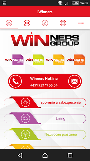 iWinners Screen 2